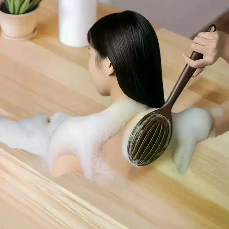 Скруббер для спины душа и ванны, щетка для тела с длинной ручкой и щетиной кабана, идеально подходит для чистки сухой кожи
Скруббер для спины душа и ванны, щетка для тела с длинной ручкой и щетиной кабана, идеально подходит для чистки сухой кожи