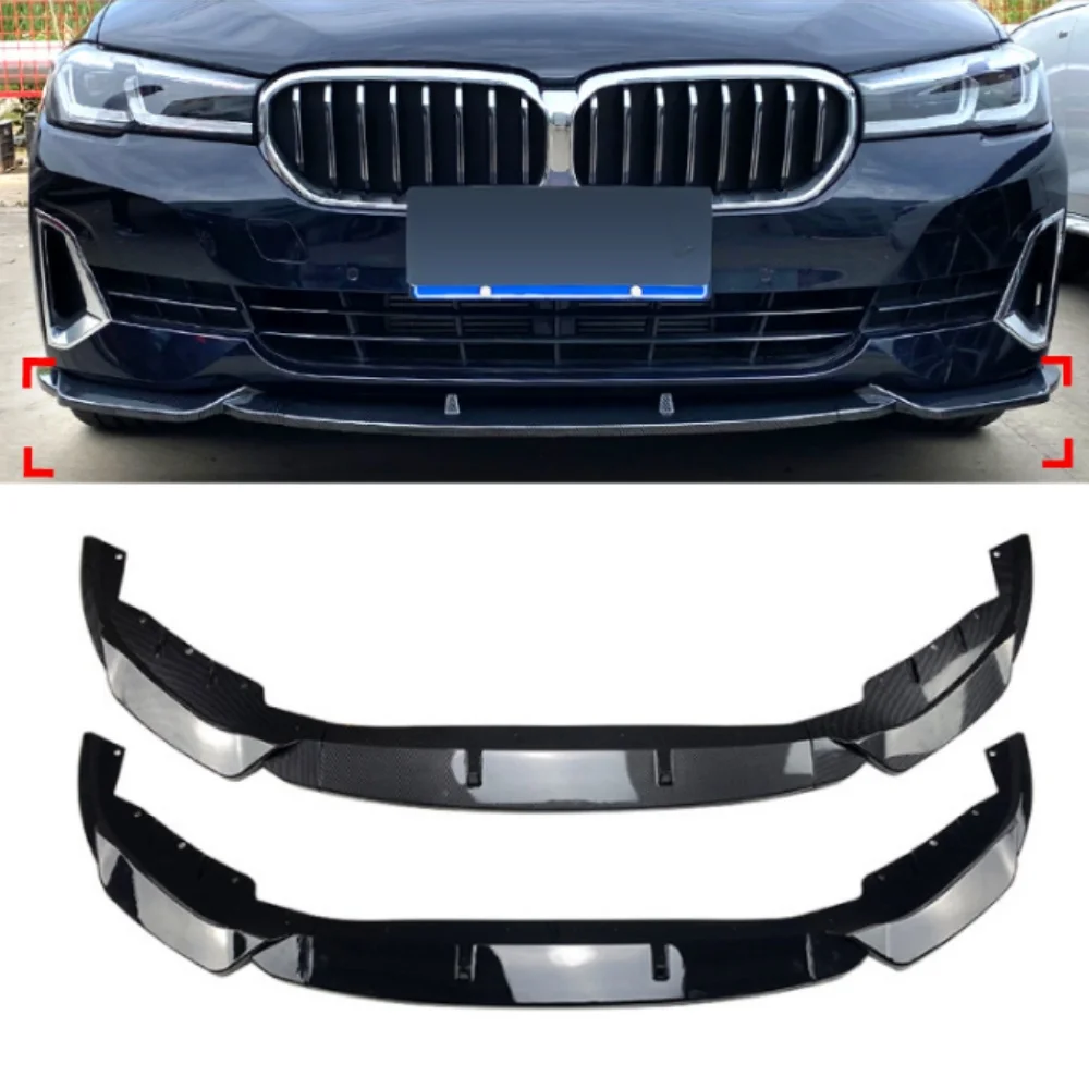 For BMW 5 Series G30 G31 LCI 520i 525i 530i three-stage front lip spoiler separator 2021-2023
For BMW 5 Series G30 G31 LCI 520i 525i 530i three-stage front lip spoiler separator 2021-2023