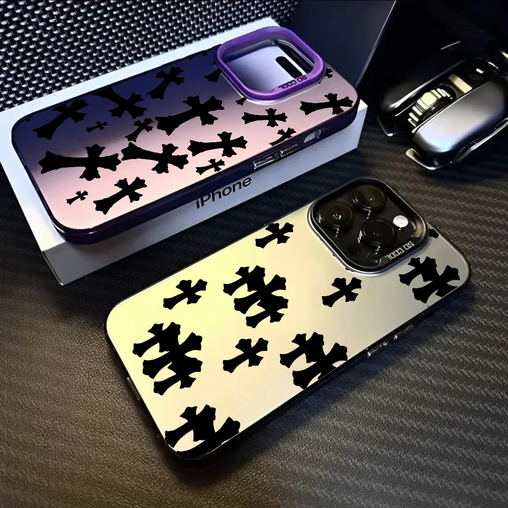 Fashion Cross Pattern Phone Case for IPhone 16 15 14 13 12 11 Pro Max White Ultra-thin Soft Candy Abrazine Funda
Fashion Cross Pattern Phone Case for IPhone 16 15 14 13 12 11 Pro Max White Ultra-thin Soft Candy Abrazine Funda
