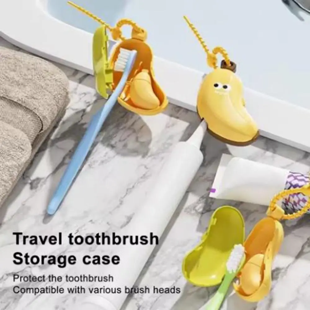 2Set 2 in 1 Banana Shape Toothbrush Cover Protective with Toothpaste Dispenser Banana Toothbrush Covers Dustproof
2Set 2 in 1 Banana Shape Toothbrush Cover Protective with Toothpaste Dispenser Banana Toothbrush Covers Dustproof