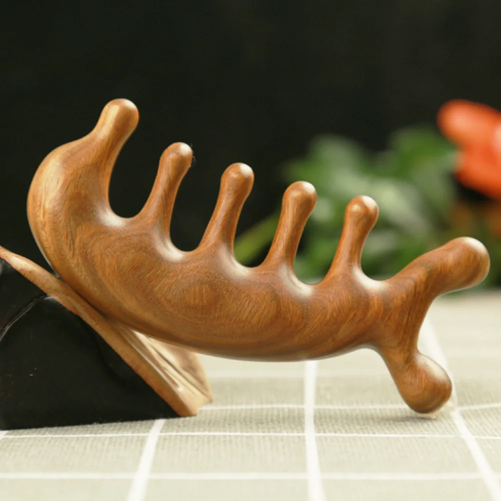1Pcs Sandalwood Massage Comb Durable Smooth Teeth Scalp Massaging Hair Tool Stimulates Blood Circulation Improves Hair Health 
1Pcs Sandalwood Massage Comb Durable Smooth Teeth Scalp Massaging Hair Tool Stimulates Blood Circulation Improves Hair Health