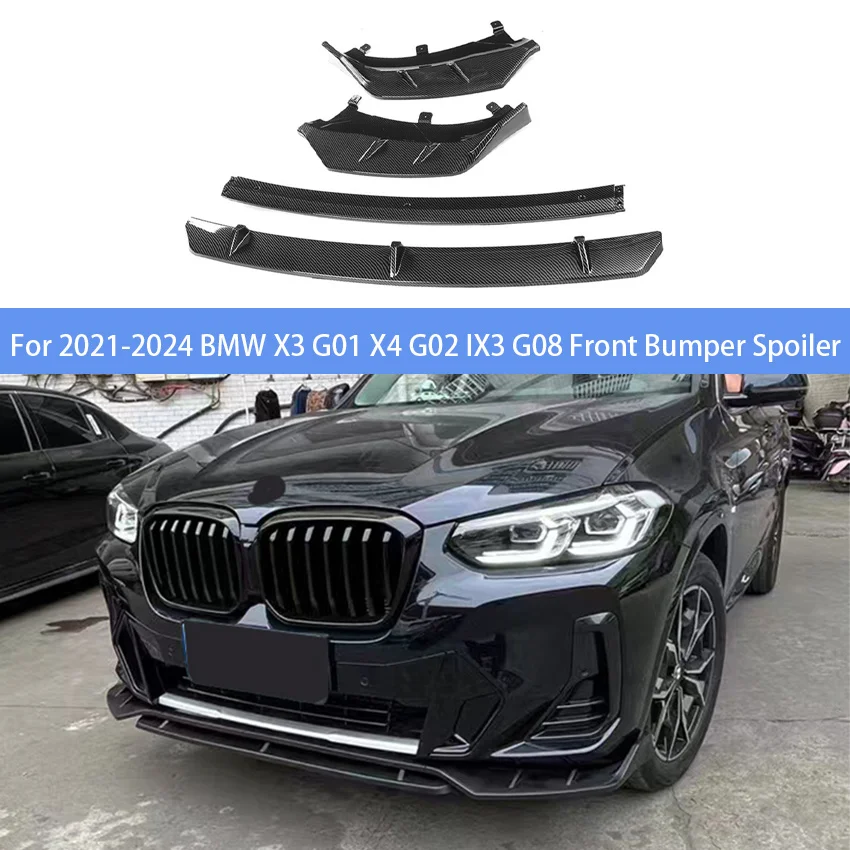 For BMW 2021 2022 2023 2024 X3 G01 X4 G02 IX3 G08 30i 30d M40i M40d M-Sport Front Bumper Lip Spoiler Splitter Diffuser Tuning
For BMW 2021 2022 2023 2024 X3 G01 X4 G02 IX3 G08 30i 30d M40i M40d M-Sport Front Bumper Lip Spoiler Splitter Diffuser Tuning
