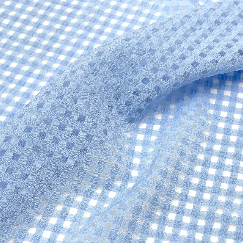 Hollow Checkered Organza Fabric Skin Friendly for Dress Shirt Desogner Handmade Diy Sewing Material Cloth By The Meter
Hollow Checkered Organza Fabric Skin Friendly for Dress Shirt Desogner Handmade Diy Sewing Material Cloth By The Meter