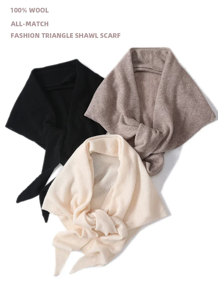 2024 Trend Large Triangle Shawl Scarf 100% Wool Women Knitted Accessories Cape Casual Soft Warm Cappa Cozy Black Gray Red
2024 Trend Large Triangle Shawl Scarf 100% Wool Women Knitted Accessories Cape Casual Soft Warm Cappa Cozy Black Gray Red
