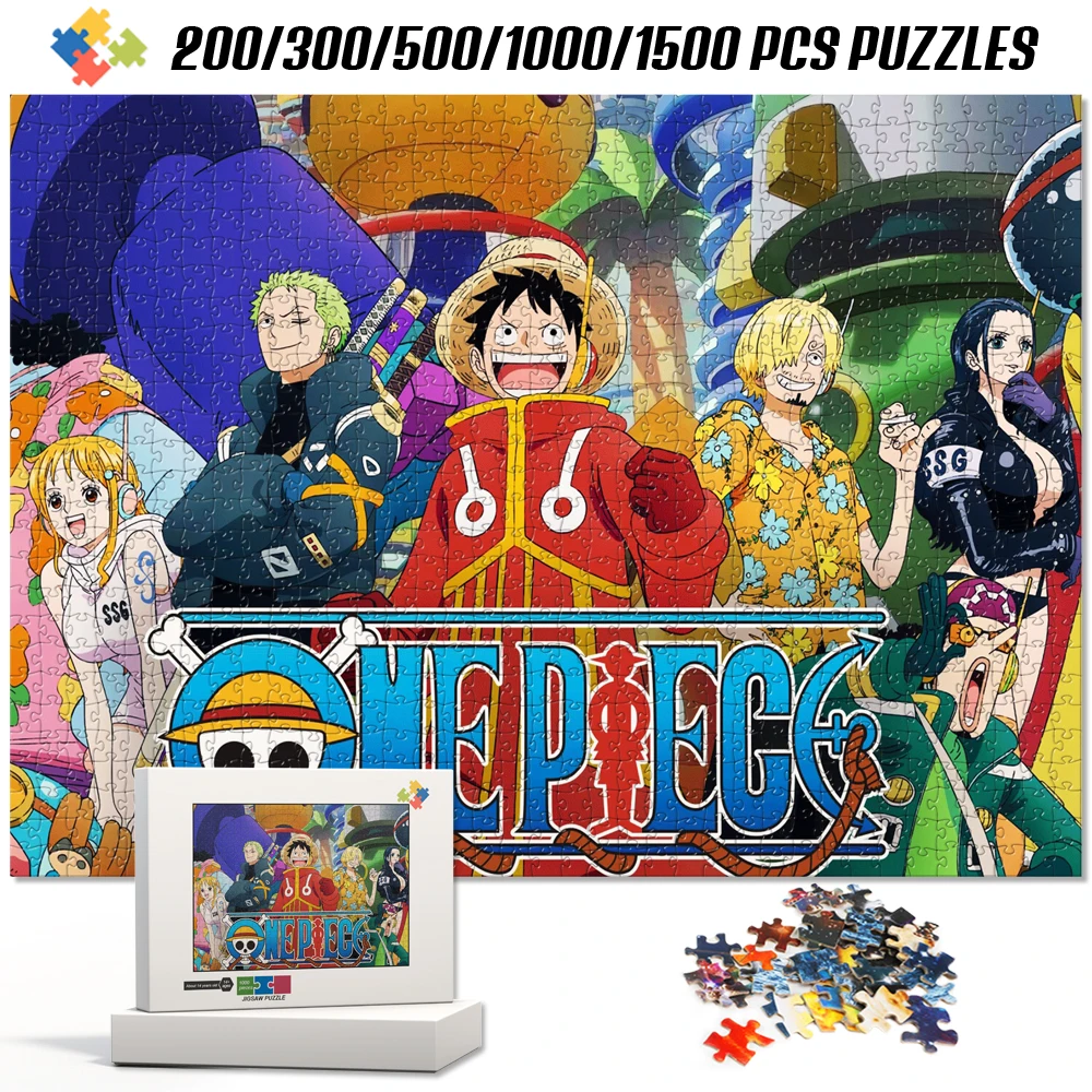 One Piece Jigsaw Puzzle 1000 Pieces Wooden Brain Teaser Puzzles for Adults Fun Kids Toys Montessori Table Game Family Best Gift
One Piece Jigsaw Puzzle 1000 Pieces Wooden Brain Teaser Puzzles for Adults Fun Kids Toys Montessori Table Game Family Best Gift