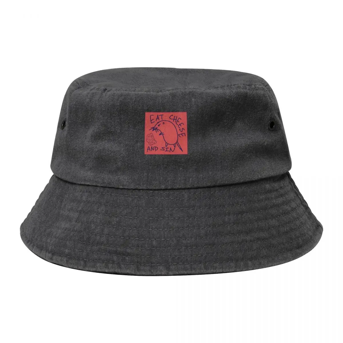 Eat Cheese And Sin Funny Rat Bucket Hat Military Cap Man New In The Hat Sunhat Man Women's
Eat Cheese And Sin Funny Rat Bucket Hat Military Cap Man New In The Hat Sunhat Man Women's