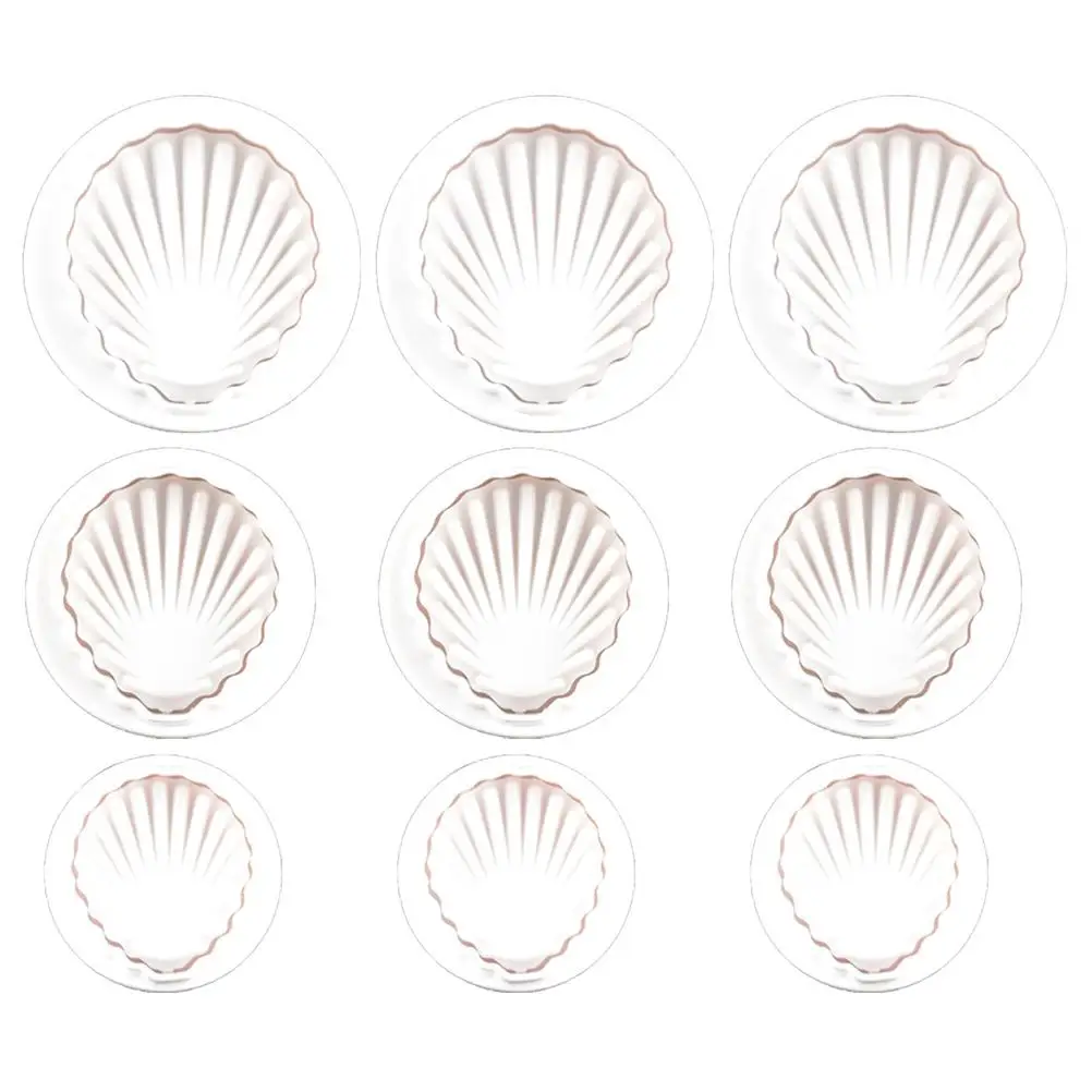 9PCS Baking Mold Shell Shape Plunger Nonstick Easy Demould DIY Cookie Tools Cake Decoration Oven Bakeware
9PCS Baking Mold Shell Shape Plunger Nonstick Easy Demould DIY Cookie Tools Cake Decoration Oven Bakeware