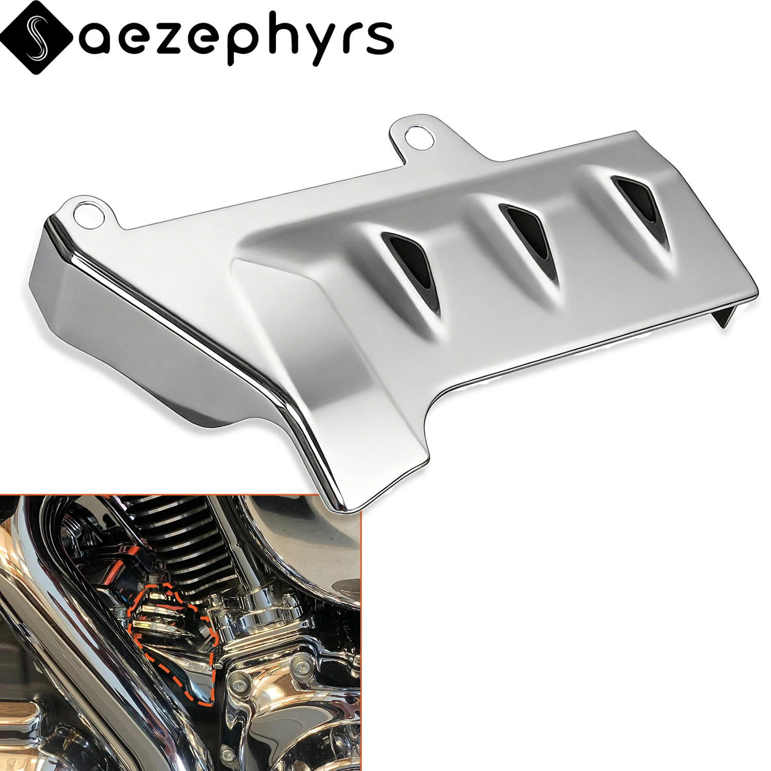 Motorcycle Chrome Rear Cylinder Base Cover Accent For Harley Touring Electra Glide Road King FLHR Street Glide FLHX 2002-2006
Motorcycle Chrome Rear Cylinder Base Cover Accent For Harley Touring Electra Glide Road King FLHR Street Glide FLHX 2002-2006