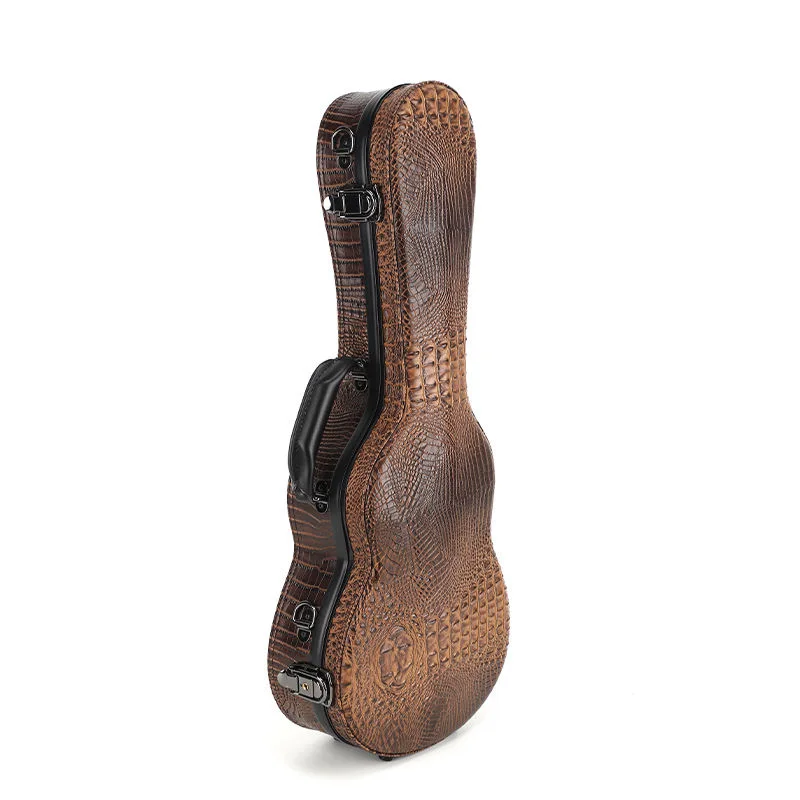 Hooqu Music Gig Bag Designer Guitar Shape Bag New Portable Convenient Brown Guitar Case Fiberglass Ukulele Case
Hooqu Music Gig Bag Designer Guitar Shape Bag New Portable Convenient Brown Guitar Case Fiberglass Ukulele Case