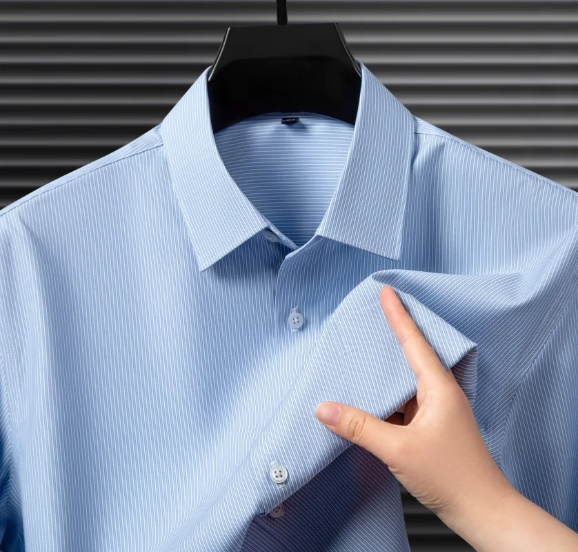 Men's long-sleeved shirts - high-quality men's clothing for business, casual, work or daily wear, fashionable and comfortable.
Men's long-sleeved shirts - high-quality men's clothing for business, casual, work or daily wear, fashionable and comfortable.