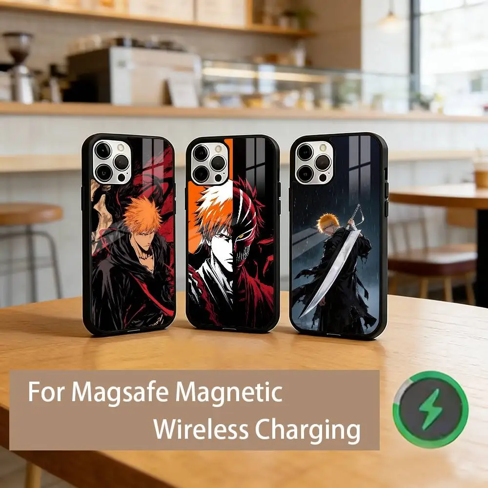 B-BLEACH I-Ichigo K-Kurosaki Phone Case Magnetic with Magsafe Wireless Charging For iPhone17,16,15,14,13,12,11 Plus,Pro
B-BLEACH I-Ichigo K-Kurosaki Phone Case Magnetic with Magsafe Wireless Charging For iPhone17,16,15,14,13,12,11 Plus,Pro