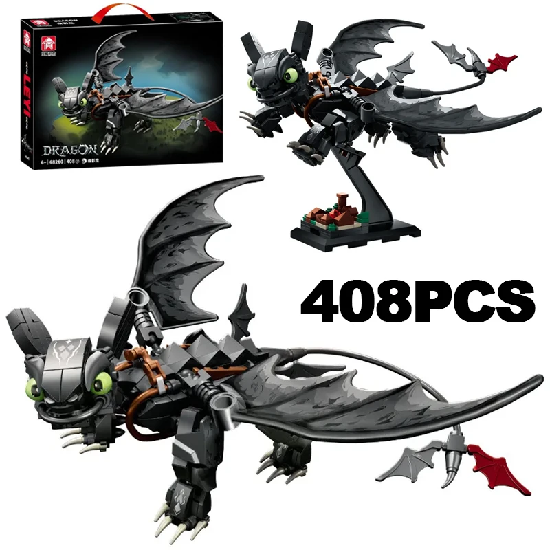 MOC Technical Popular Anime Flying Dragon Building Blocks Bricks Assembling Model Toys for Children Birthday Gift Set
MOC Technical Popular Anime Flying Dragon Building Blocks Bricks Assembling Model Toys for Children Birthday Gift Set