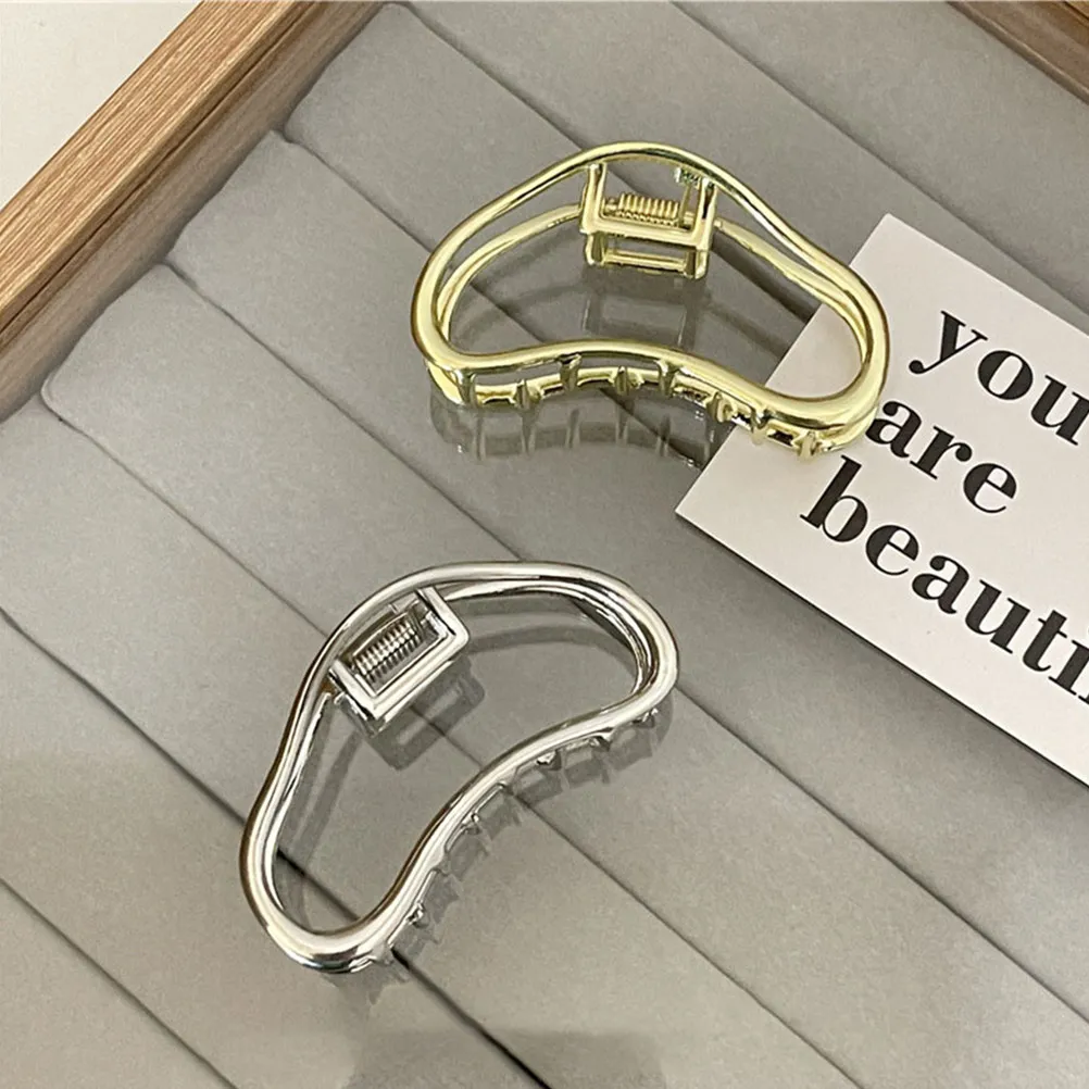 2Pcs Metal Hair Claw Clips for Women Thick Thin Curly Straight Hair Detangling Styling Tool Bath Makeup Shower Cooking
2Pcs Metal Hair Claw Clips for Women Thick Thin Curly Straight Hair Detangling Styling Tool Bath Makeup Shower Cooking
