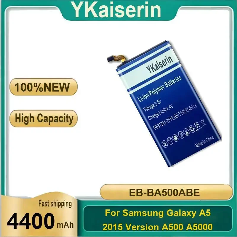 Аккумулятор YKaiserin емкостью 4400 мАч EB-BA500ABE для Samsung Galaxy A5 2015, версия A500 A5000, аккумулятор, быстрая доставка
Аккумулятор YKaiserin емкостью 4400 мАч EB-BA500ABE для Samsung Galaxy A5 2015, версия A500 A5000, аккумулятор, быстрая доставка