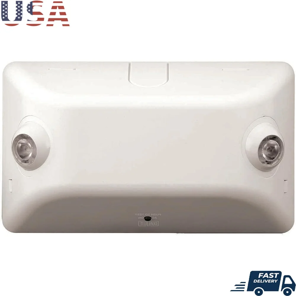Emergency Wall Light Hubbell Lighting Plastic Fixture Commercial Use Battery Backup Modern Design
Emergency Wall Light Hubbell Lighting Plastic Fixture Commercial Use Battery Backup Modern Design