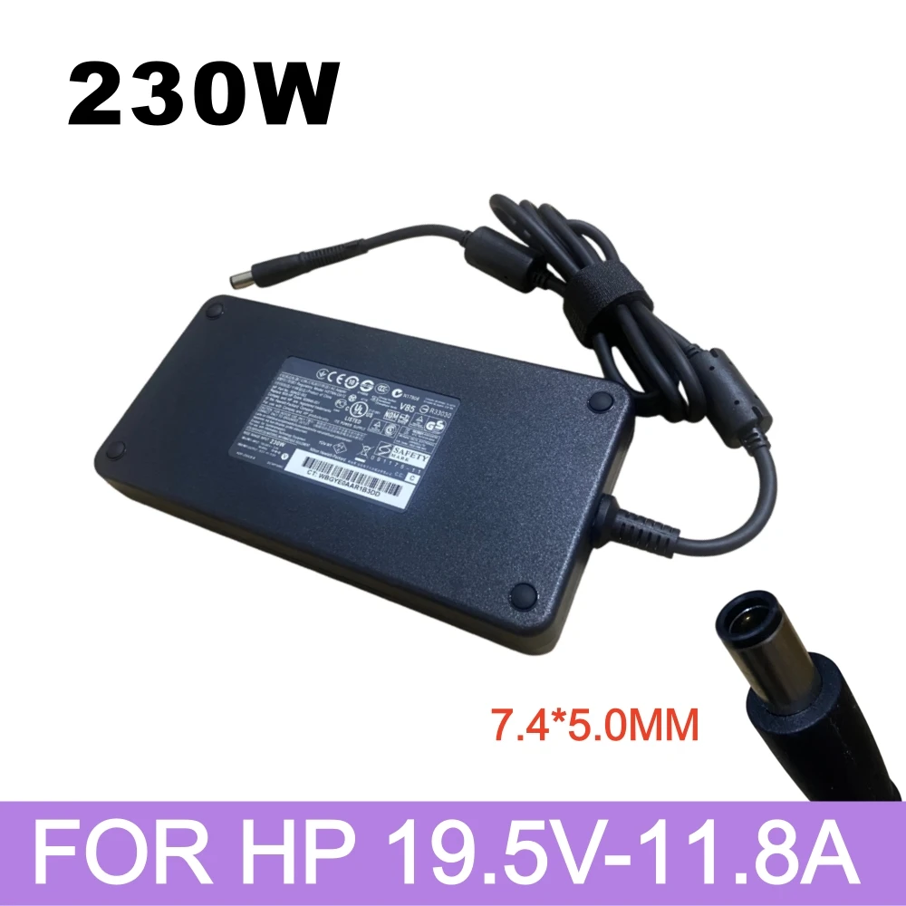 Original 19.5V 11.8A 230W AC Power Adapter For HP OMEN X 2S 15 17-AN108NQ 2UK38AA 924942-001 925141-85 7.4*5.0mm Charger
Original 19.5V 11.8A 230W AC Power Adapter For HP OMEN X 2S 15 17-AN108NQ 2UK38AA 924942-001 925141-85 7.4*5.0mm Charger