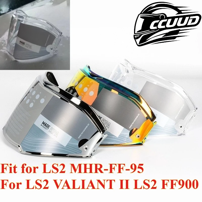 Fit for LS2 MHR-FF-95 Shield for LS2 VALIANT II Helmet Original Replacement Face Shield for FF900 Helmet Accessories
Fit for LS2 MHR-FF-95 Shield for LS2 VALIANT II Helmet Original Replacement Face Shield for FF900 Helmet Accessories