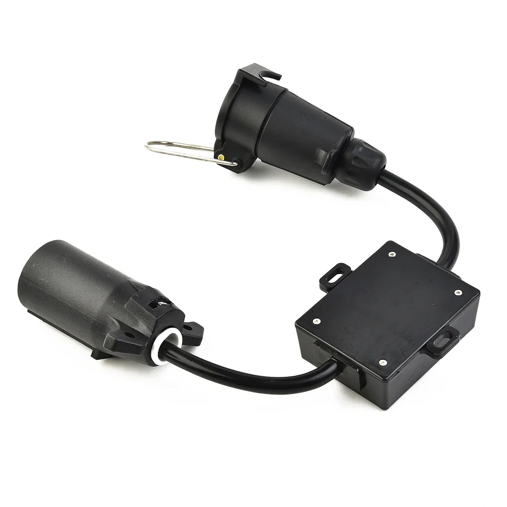 === To EU Trailer Light Converter == 7-Way Blade Socket To EU 7-Pin Round Plug Circuit Connector Adapter Trailer Light Converter
=== To EU Trailer Light Converter == 7-Way Blade Socket To EU 7-Pin Round Plug Circuit Connector Adapter Trailer Light Converter