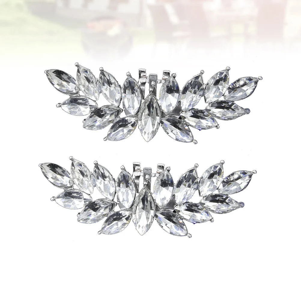 1 Pair Rhinestone Alloy Buckles Detachable Elegant Bride Shoe Clips For Flats Heels Sandals Dress Decoration Wedding Party
1 Pair Rhinestone Alloy Buckles Detachable Elegant Bride Shoe Clips For Flats Heels Sandals Dress Decoration Wedding Party