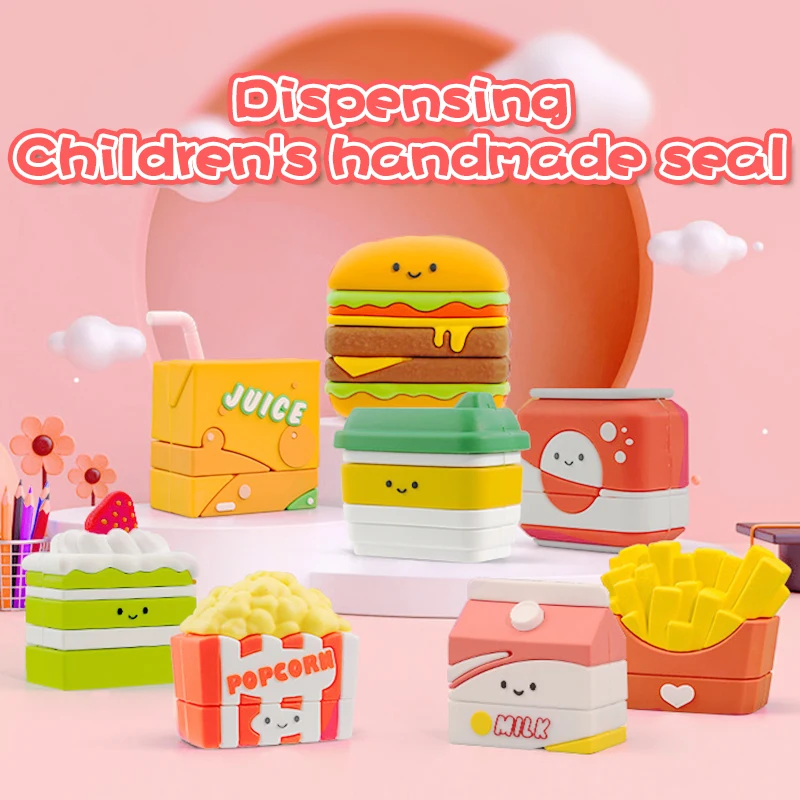 Drip glue personal name seal custom figurine children's simulation creative food cartoon doll waterproof and non fading seal
Drip glue personal name seal custom figurine children's simulation creative food cartoon doll waterproof and non fading seal
