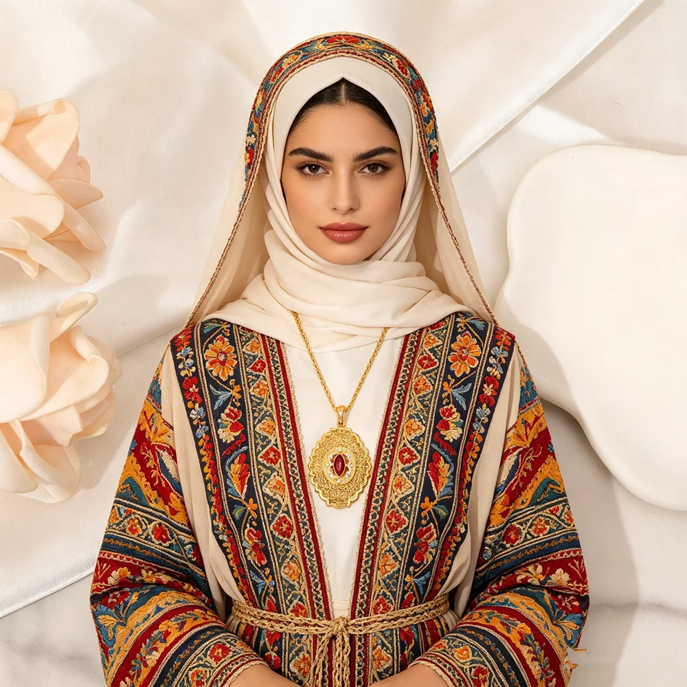 Moroccan Style Vintage Gem Pendant Necklace Women's Fashion Party Jewelry Elegant Accessory Daily Wear
Moroccan Style Vintage Gem Pendant Necklace Women's Fashion Party Jewelry Elegant Accessory Daily Wear