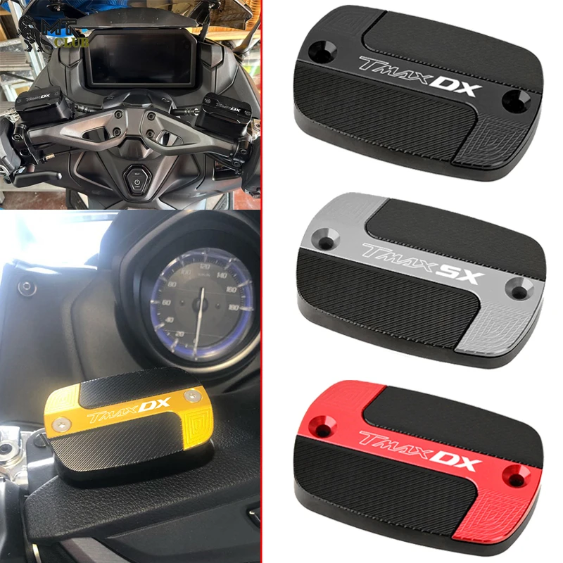 For YAMAHA Tmax530 TMAXDX TMAXSX TMAX 530 TMAX DX/SX Motorcycle CNC Accessories Brake Fluid Cap Master Cylinder Reservoir Cover
For YAMAHA Tmax530 TMAXDX TMAXSX TMAX 530 TMAX DX/SX Motorcycle CNC Accessories Brake Fluid Cap Master Cylinder Reservoir Cover