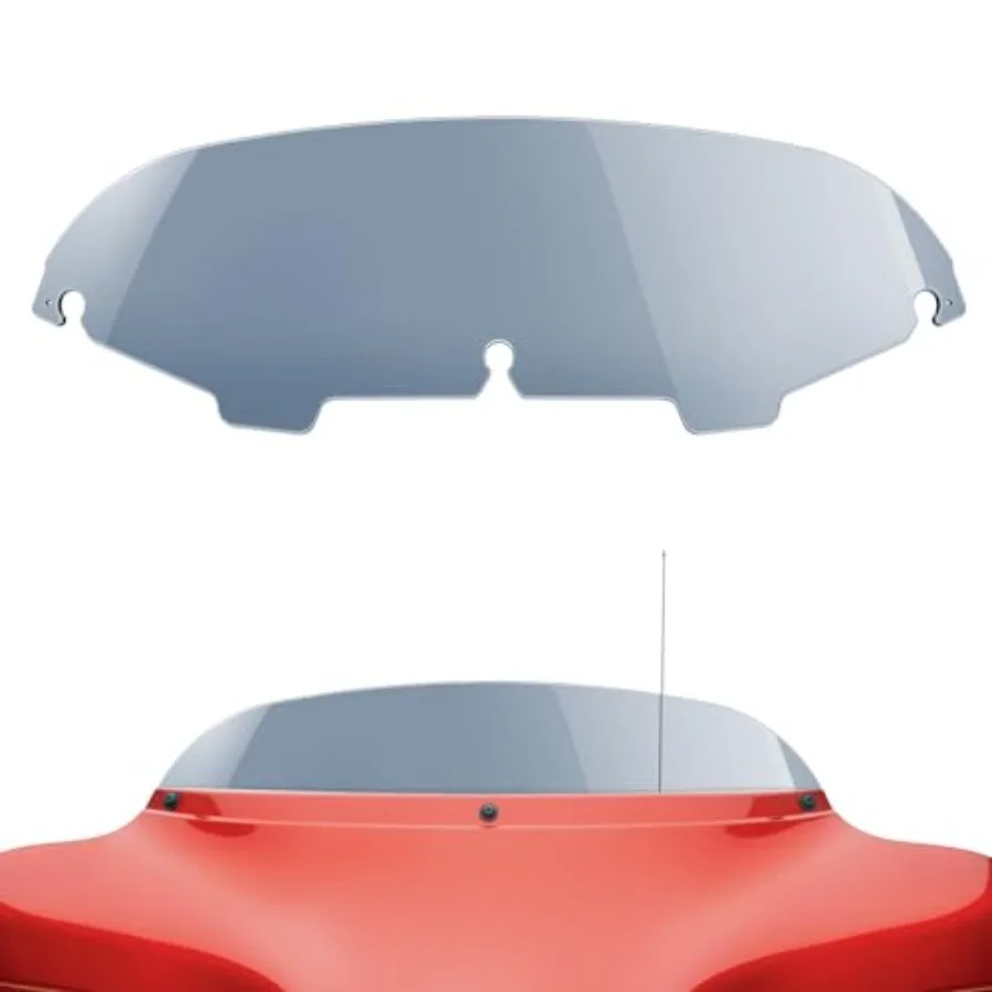 Windshield Round Windscreen Wind Splitter Deflector 96-13 Compatible for Touring Electra Glide Street Glide Ultra Classic Ultra
Windshield Round Windscreen Wind Splitter Deflector 96-13 Compatible for Touring Electra Glide Street Glide Ultra Classic Ultra