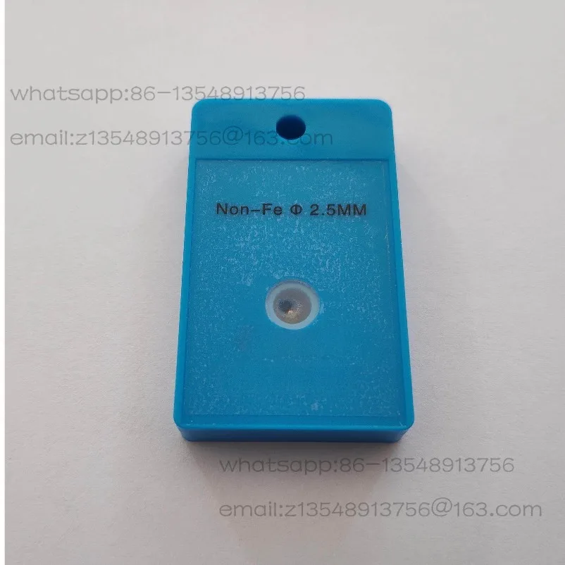 Metal calibration gold detector detection module card block needle inspection needle iron detection test block
Metal calibration gold detector detection module card block needle inspection needle iron detection test block