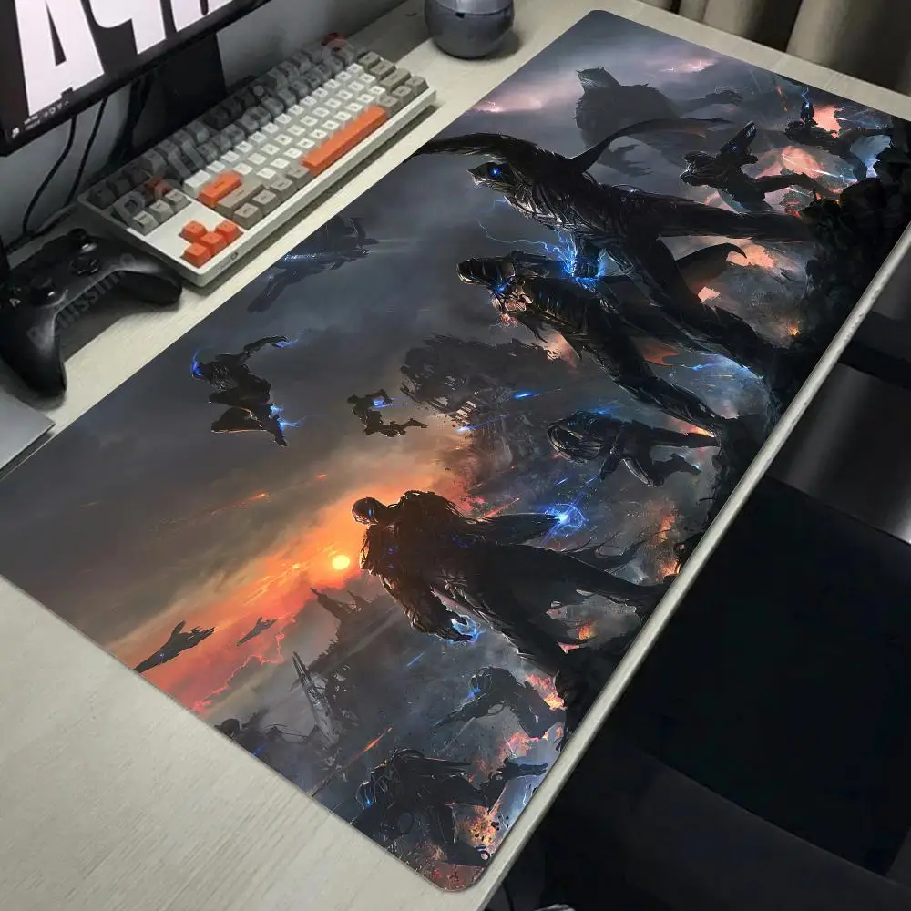 E-sports game battlefield war mouse pad super large thickened boys e-sports keyboard pad laptop rubber non-slip table mat 100x50
E-sports game battlefield war mouse pad super large thickened boys e-sports keyboard pad laptop rubber non-slip table mat 100x50