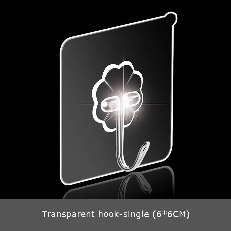 50Pcs Hanging Hooks Transparent Hook Self Adhesive Wall Hook Storage Nail-Free Magic Sticky Hooks For Kitchen Bathroom
50Pcs Hanging Hooks Transparent Hook Self Adhesive Wall Hook Storage Nail-Free Magic Sticky Hooks For Kitchen Bathroom
