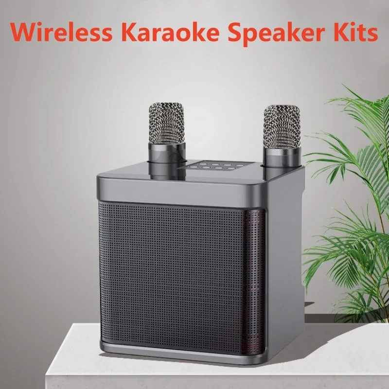 YS203 Mini Karaoke Machine Portable Speaker Multifunctional with 1-2 Wireless Microphones Home KTV Birthday Party Holiday Gift
YS203 Mini Karaoke Machine Portable Speaker Multifunctional with 1-2 Wireless Microphones Home KTV Birthday Party Holiday Gift