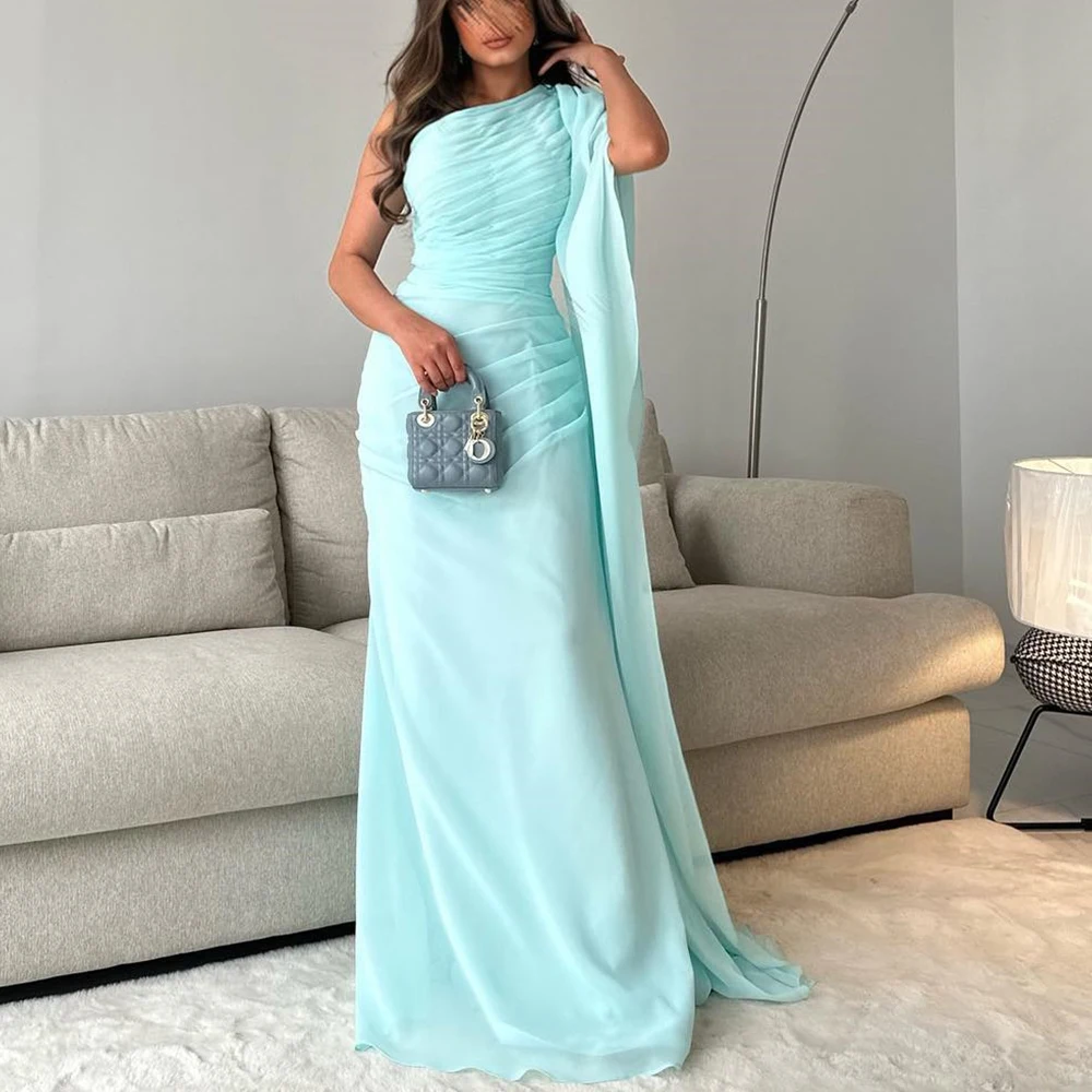 Elegant Straight One Shoulder Solid Color Organza Evening Dress Floor Length Formal Sleeveless Sweep Train Special Occasion Gown
Elegant Straight One Shoulder Solid Color Organza Evening Dress Floor Length Formal Sleeveless Sweep Train Special Occasion Gown