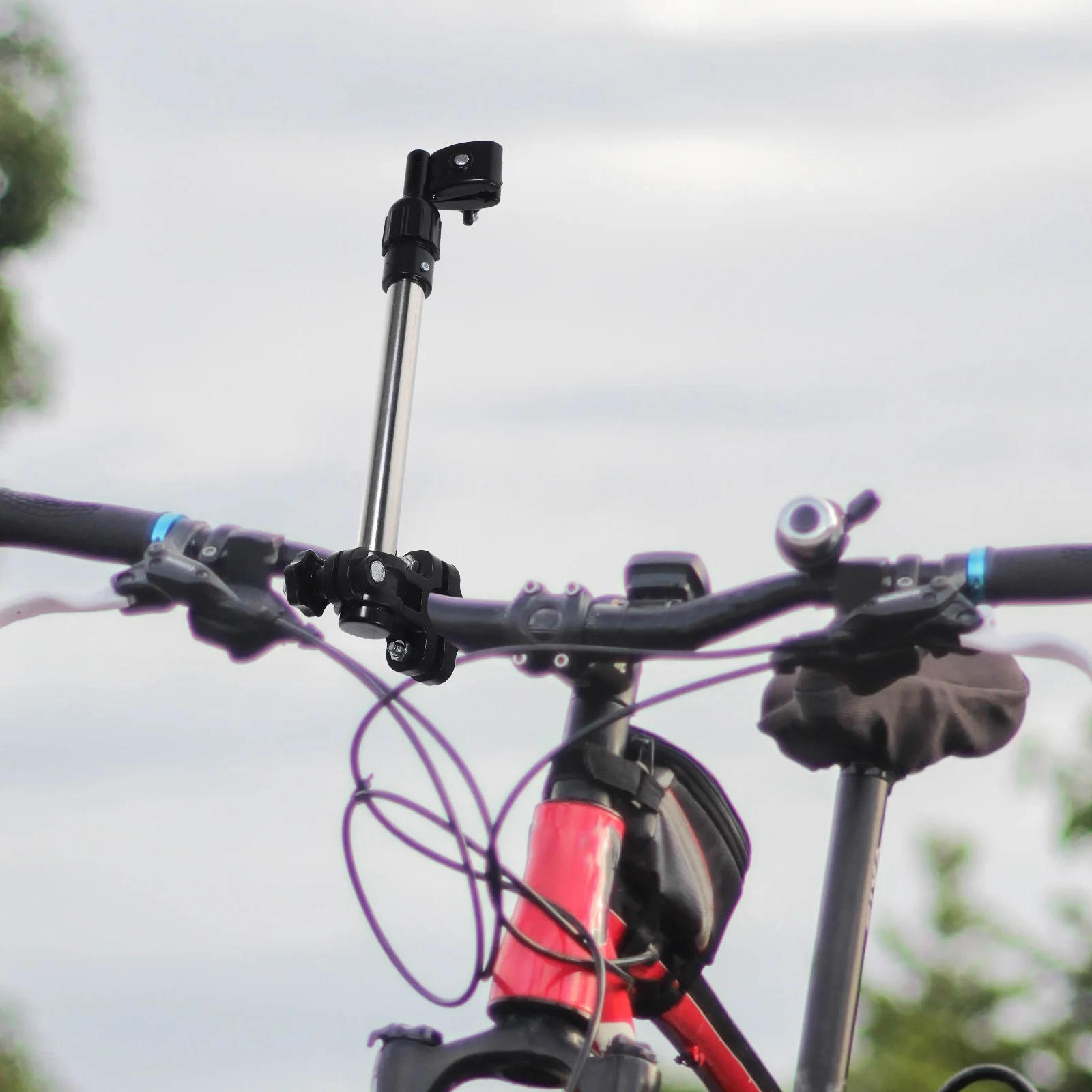 2Pcs Adjustable Umbrella Mount Wear Resistant Bike Umbrella Holder for Bicycle Electric Bicycle Stroller Cart
2Pcs Adjustable Umbrella Mount Wear Resistant Bike Umbrella Holder for Bicycle Electric Bicycle Stroller Cart