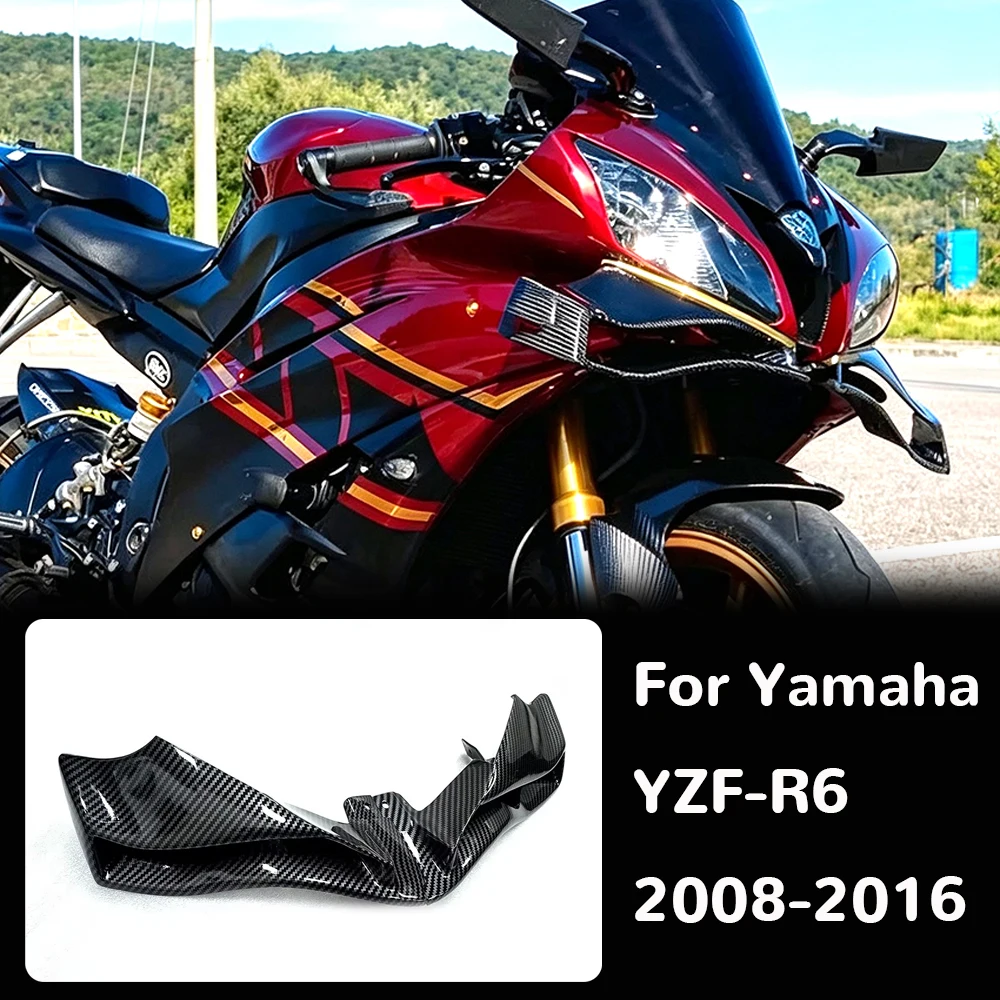 For Yamaha YZF R6 2008-2016 Motorcycle Front spoiler Lower spoiler lower lip R6 Wind Wing Aerodynamics Fairing Winglets
For Yamaha YZF R6 2008-2016 Motorcycle Front spoiler Lower spoiler lower lip R6 Wind Wing Aerodynamics Fairing Winglets