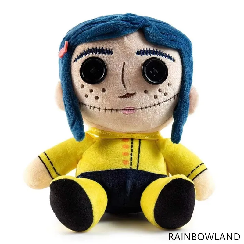 Новый аниме Coraline Button Eyes Хэллоуин плюшевые для девочек детей детские мягкие игрушки 20 см
Новый аниме Coraline Button Eyes Хэллоуин плюшевые для девочек детей детские мягкие игрушки 20 см