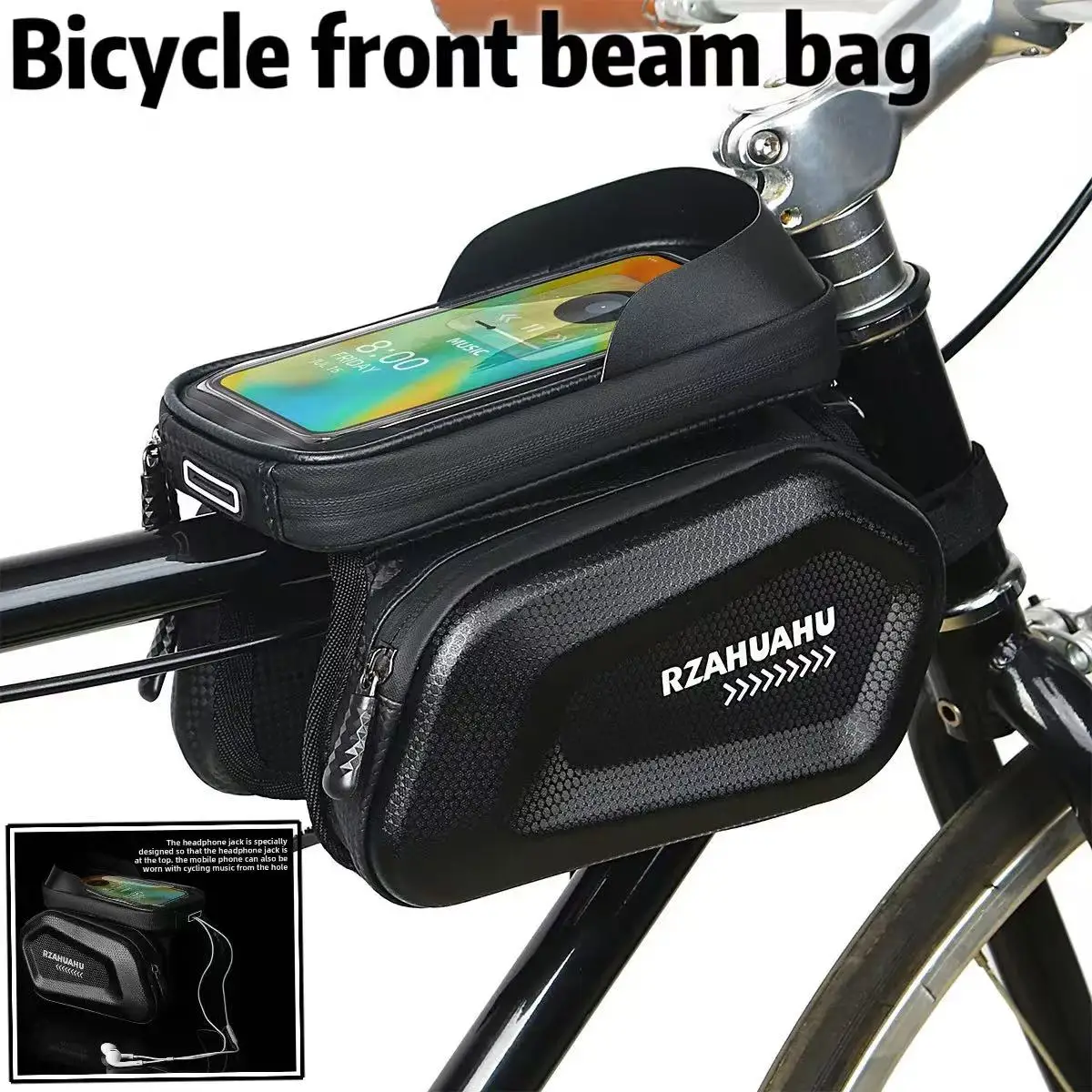 Bicycle Bags Bike Top Front Tube Frame Bag Touchscreen Phone Holder Case Storage MTB Road Bike Bag Cycling Accessories and Parts
Bicycle Bags Bike Top Front Tube Frame Bag Touchscreen Phone Holder Case Storage MTB Road Bike Bag Cycling Accessories and Parts
