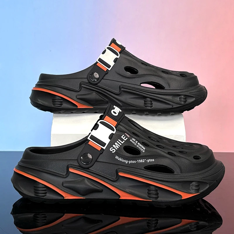 Fashion New Men's Outdoor Slippers Beach Sandals Comfortable Slides Clogs For Men Casual Shoes Garden Shoes Male Beach Slippers
Fashion New Men's Outdoor Slippers Beach Sandals Comfortable Slides Clogs For Men Casual Shoes Garden Shoes Male Beach Slippers