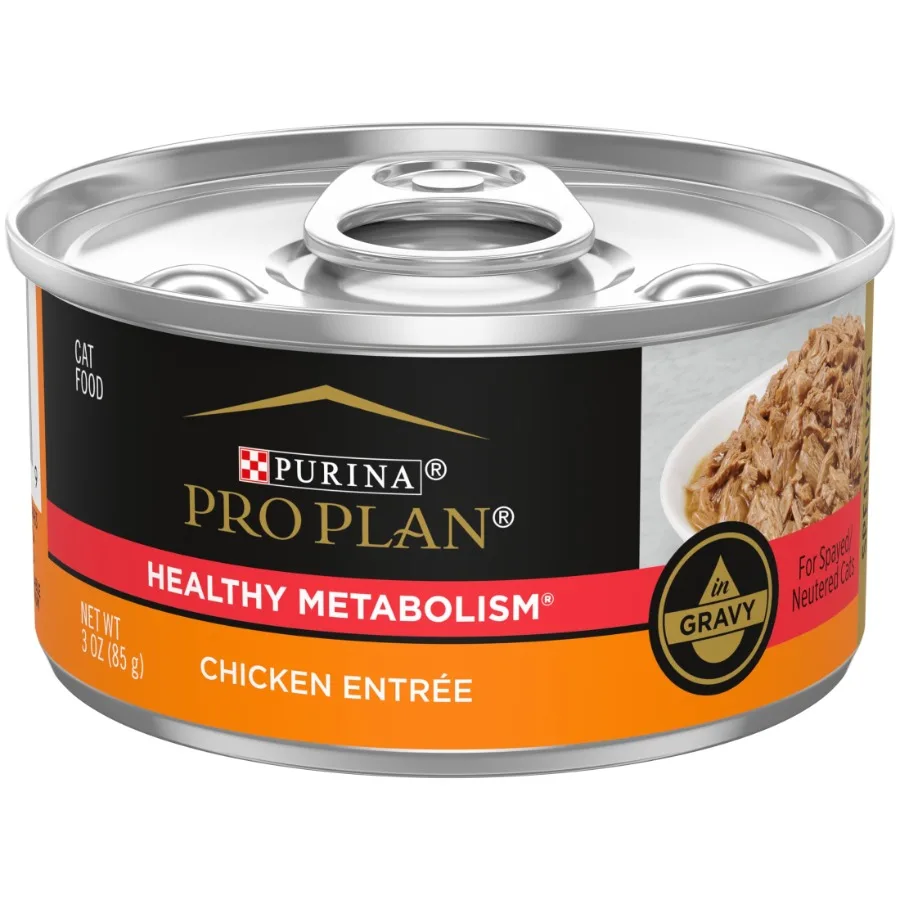 Влажный корм для кошек Healthy Metabolism с курицей, 3 унции, 24 банки в упаковке
Влажный корм для кошек Healthy Metabolism с курицей, 3 унции, 24 банки в упаковке