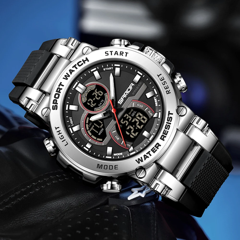 Men Watch Luxury Fashion Sports Luminous Quartz Wrist Watches for Boy 2024 New Military Waterproof Watch
Men Watch Luxury Fashion Sports Luminous Quartz Wrist Watches for Boy 2024 New Military Waterproof Watch