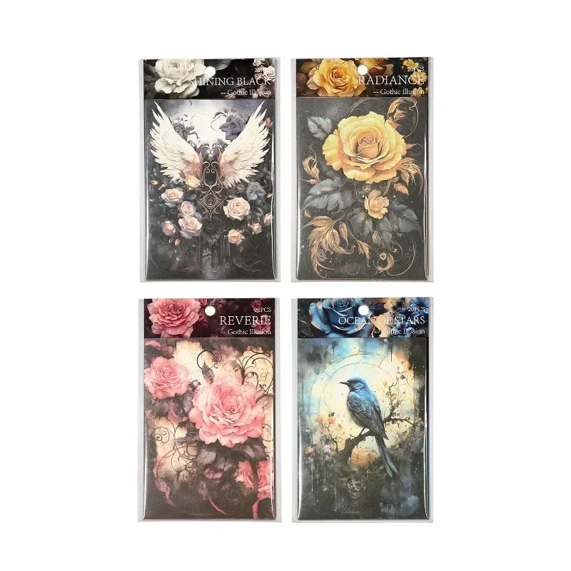 20Sheets Gothic collage Background Decoration Handbook Material paper Retro Sticker Forest handbook flower Scrapbook 175*112MM
20Sheets Gothic collage Background Decoration Handbook Material paper Retro Sticker Forest handbook flower Scrapbook 175*112MM