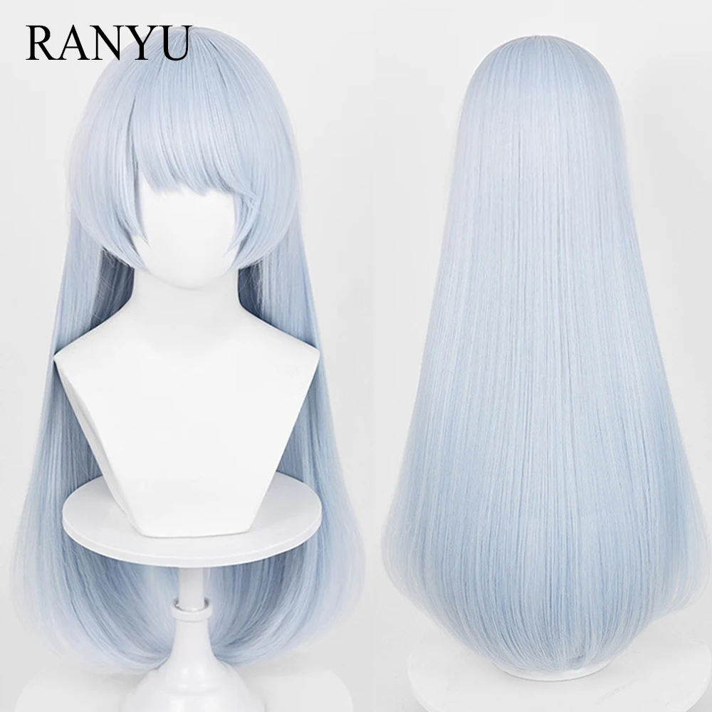 Long Straight Blue Synthetic Wig with Bangs Anime Game Cosplay Fluffy Heat Resistant Wig for Daily Party
Long Straight Blue Synthetic Wig with Bangs Anime Game Cosplay Fluffy Heat Resistant Wig for Daily Party