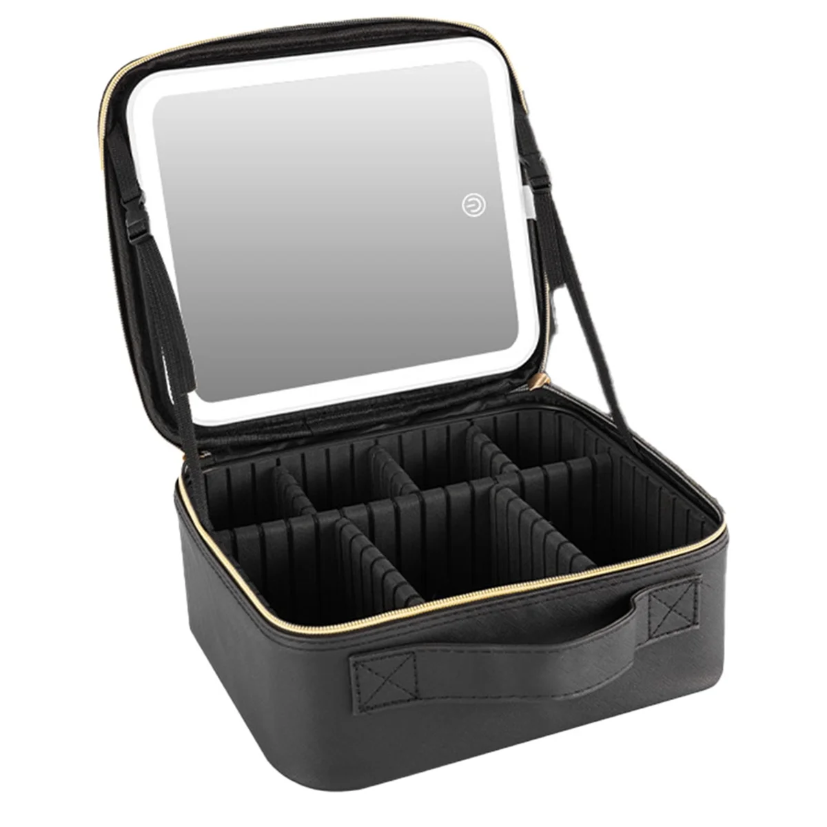 A79I Travel Makeup Bag Cosmetic Bag Makeup Organizer Bag with Mirror Make Up Case of 3-Color LED Lighted Makeup Train Case,A
A79I Travel Makeup Bag Cosmetic Bag Makeup Organizer Bag with Mirror Make Up Case of 3-Color LED Lighted Makeup Train Case,A