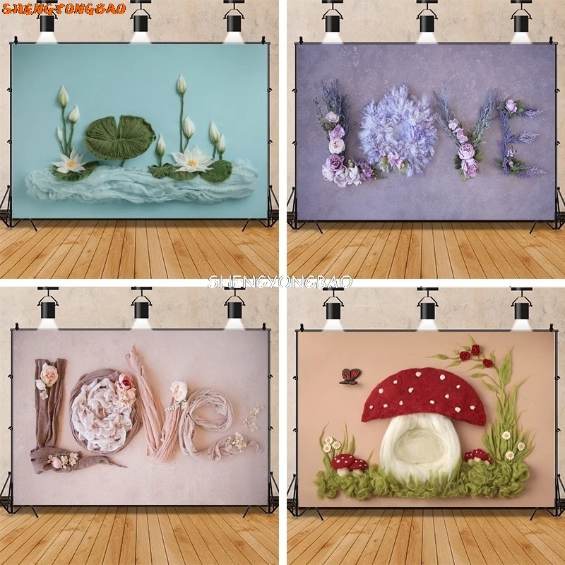SHENGYONGBAO Happy Birthday Photography Background Flowers Swing Art Mushroom Baby Portrait Photo Backdrops Props BG-04
SHENGYONGBAO Happy Birthday Photography Background Flowers Swing Art Mushroom Baby Portrait Photo Backdrops Props BG-04