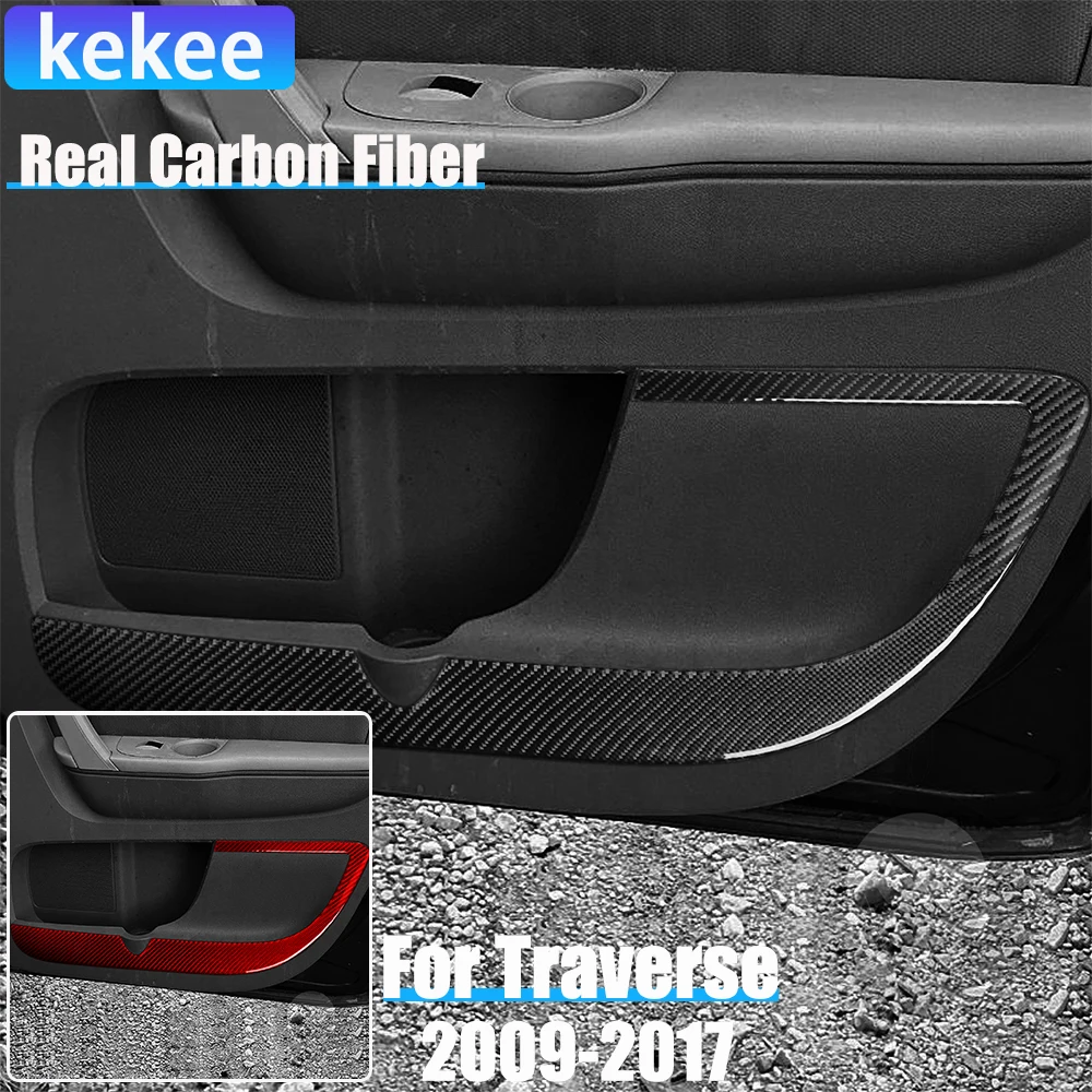 Real Carbon Fiber Car Accessories Rear Door Panel Cover Soft Sticker For Chevrolet Traverse 2009 2010 2011 2012 2013-2017
Real Carbon Fiber Car Accessories Rear Door Panel Cover Soft Sticker For Chevrolet Traverse 2009 2010 2011 2012 2013-2017