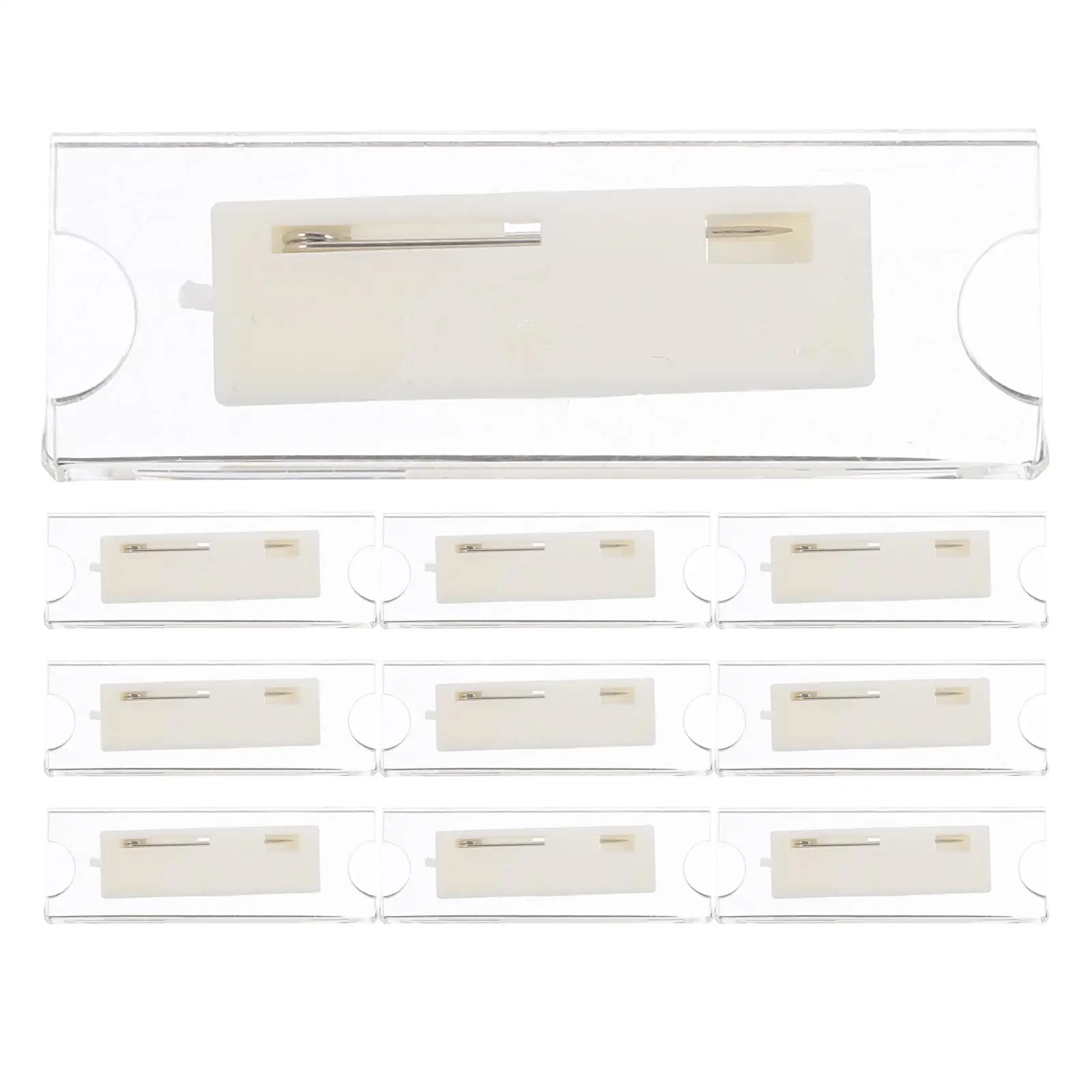 10 Pcs Work Badge Cards Holders for School Employee Business Students Acrylic Hotel Cases
10 Pcs Work Badge Cards Holders for School Employee Business Students Acrylic Hotel Cases