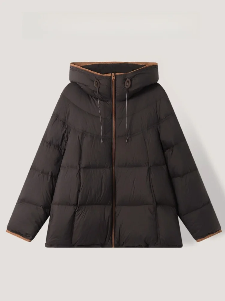 Зимнее вязаное пуховое хлопковое пальто с капюшоном, женское свободное пальто с хлебом, теплая верхняя одежда, корейская одежда для поездок на работу Faion
Зимнее вязаное пуховое хлопковое пальто с капюшоном, женское свободное пальто с хлебом, теплая верхняя одежда, корейская одежда для поездок на работу Faion