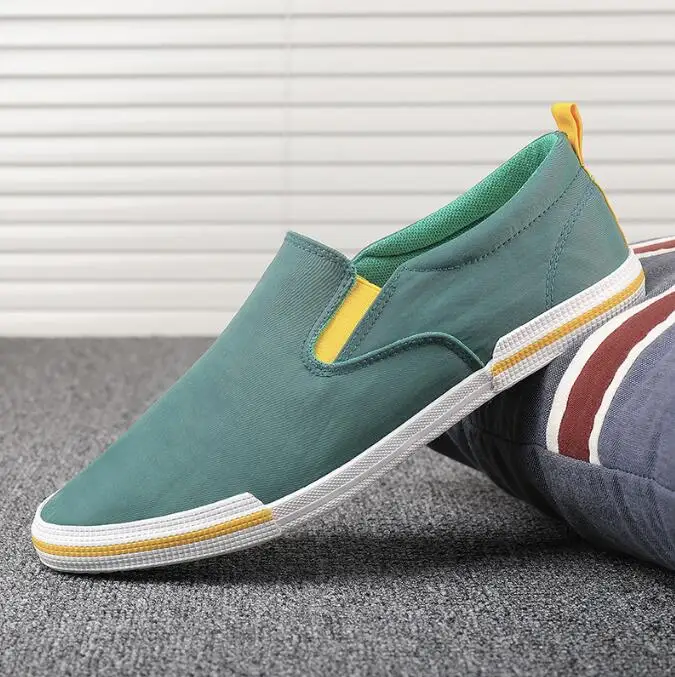 Men's Breathable Canvas Slip-On Casual Sneakers New Style Basic Pedaling Lazy Summer Loafers Comfortable Male Footwear
Men's Breathable Canvas Slip-On Casual Sneakers New Style Basic Pedaling Lazy Summer Loafers Comfortable Male Footwear