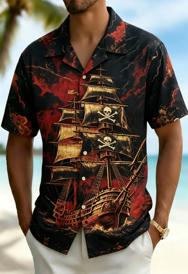 Men's Ocean Seal Series Flower Hawaiian Shirt, suitable for summer vacations, beach parties, daily outfits, and music festivals
Men's Ocean Seal Series Flower Hawaiian Shirt, suitable for summer vacations, beach parties, daily outfits, and music festivals
