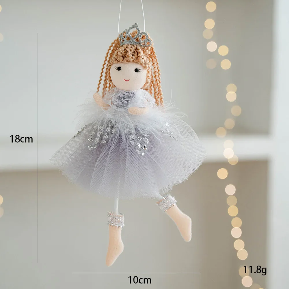 Cute Angel Doll Christmas Angel Doll Holiday Celebrations 18x10 Cm Size Charming Touch Convenient Hanging Fabric Material
Cute Angel Doll Christmas Angel Doll Holiday Celebrations 18x10 Cm Size Charming Touch Convenient Hanging Fabric Material