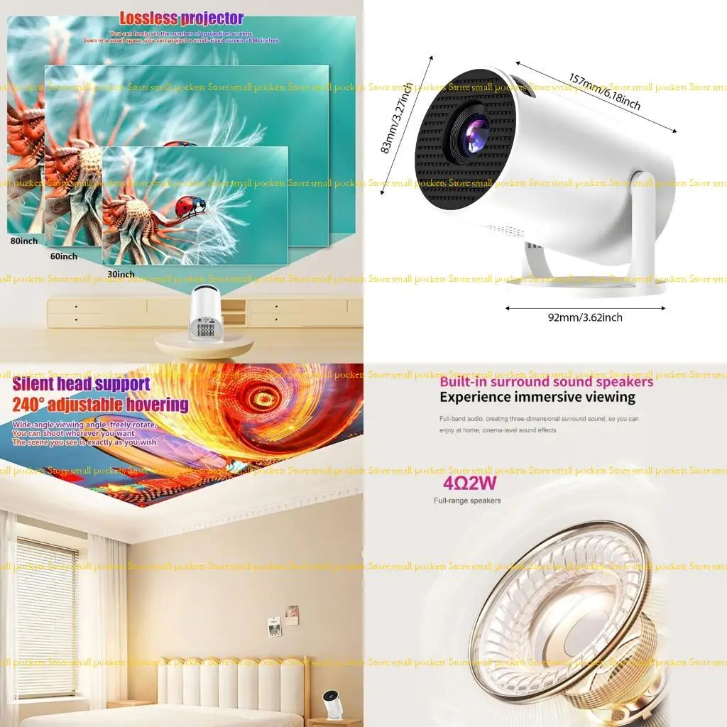 R1WD Универсальный проектор 1080P для использования в помещении и на открытом воздухе, включая вращающуюся линзу и беспроводную
R1WD Универсальный проектор 1080P для использования в помещении и на открытом воздухе, включая вращающуюся линзу и беспроводную